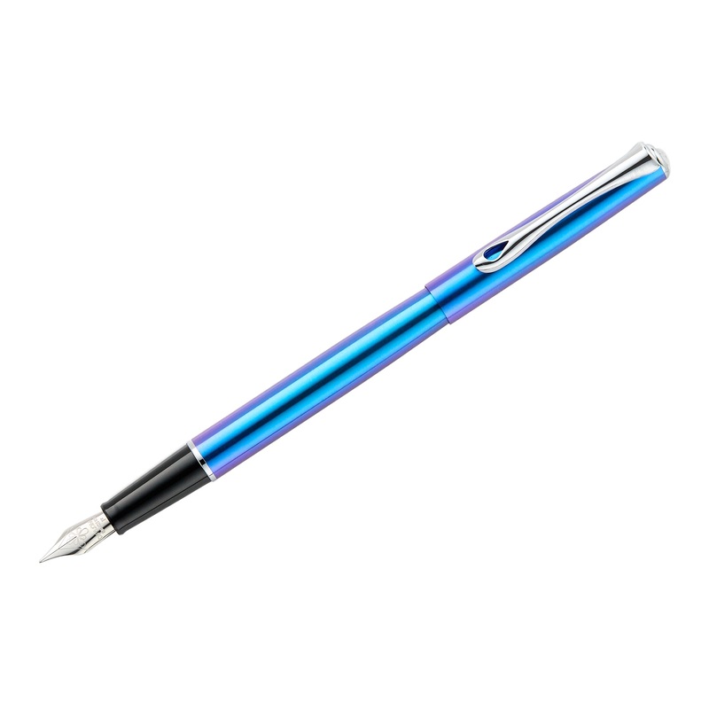 Diplomat Traveller Fountain Pen – Funky Blue Fine