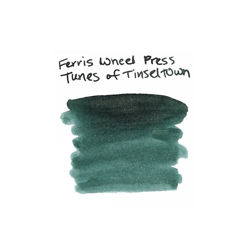 Ferris Wheel Press Tunes of Tinseltown – Ink Sample