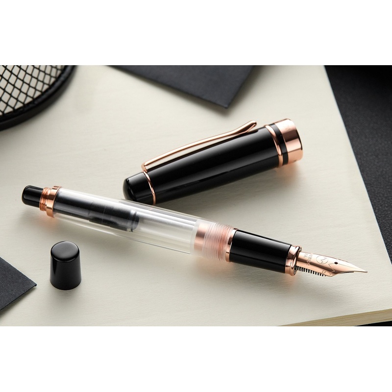 Monteverde Prima Piston Fountain Pen – Black (Special Edition) Extra-Fine