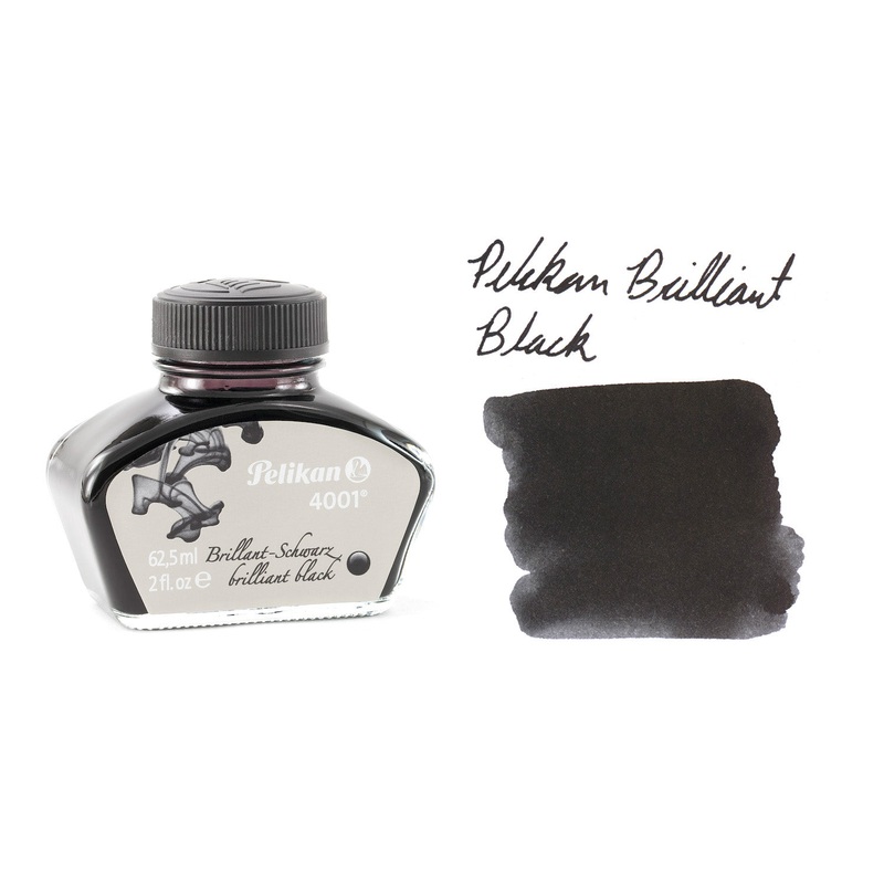 Pelikan Brilliant Black 4001 – 2oz Bottled Ink