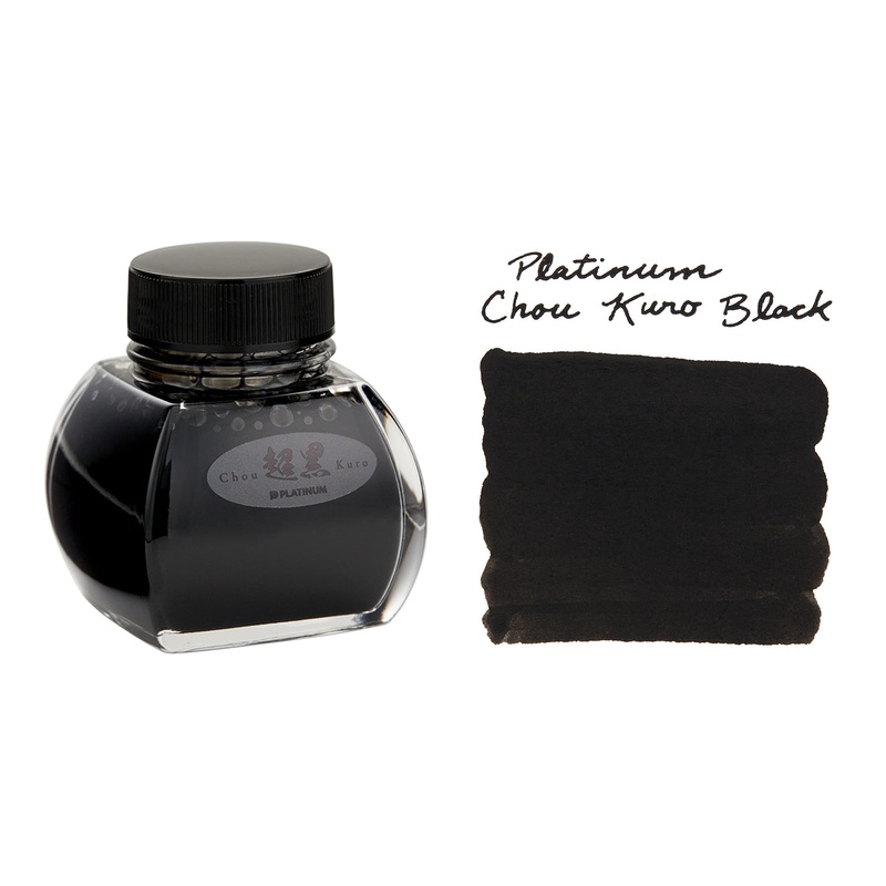 Platinum Chou Kuro Black – 60ml Bottled Ink