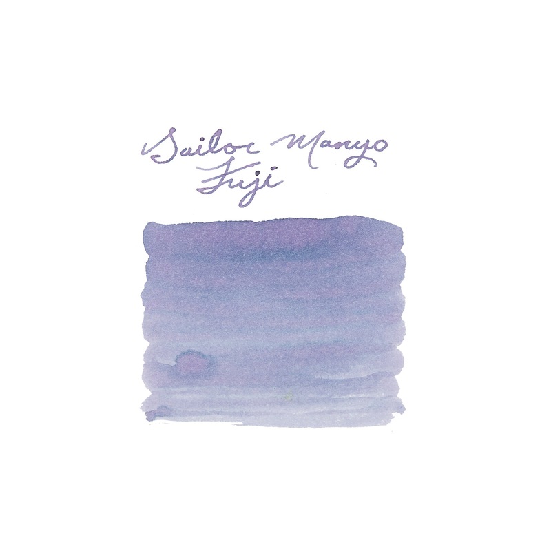 Sailor Manyo Fuji – Ink Sample