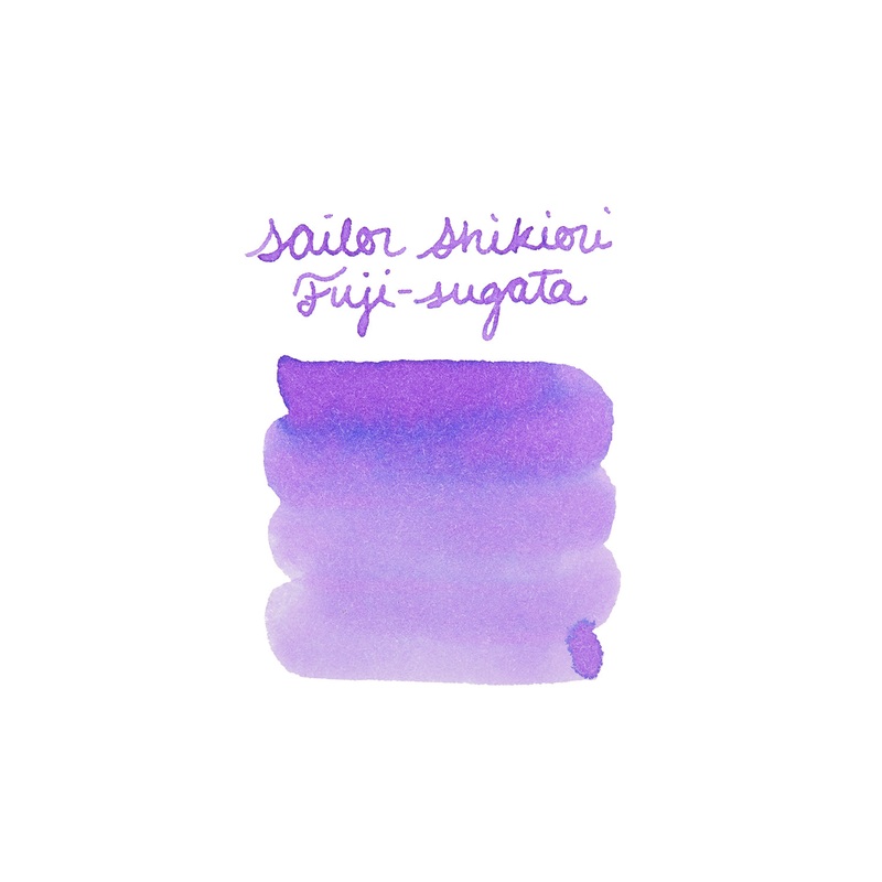 Sailor Shikiori Fuji-sugata – Ink Sample