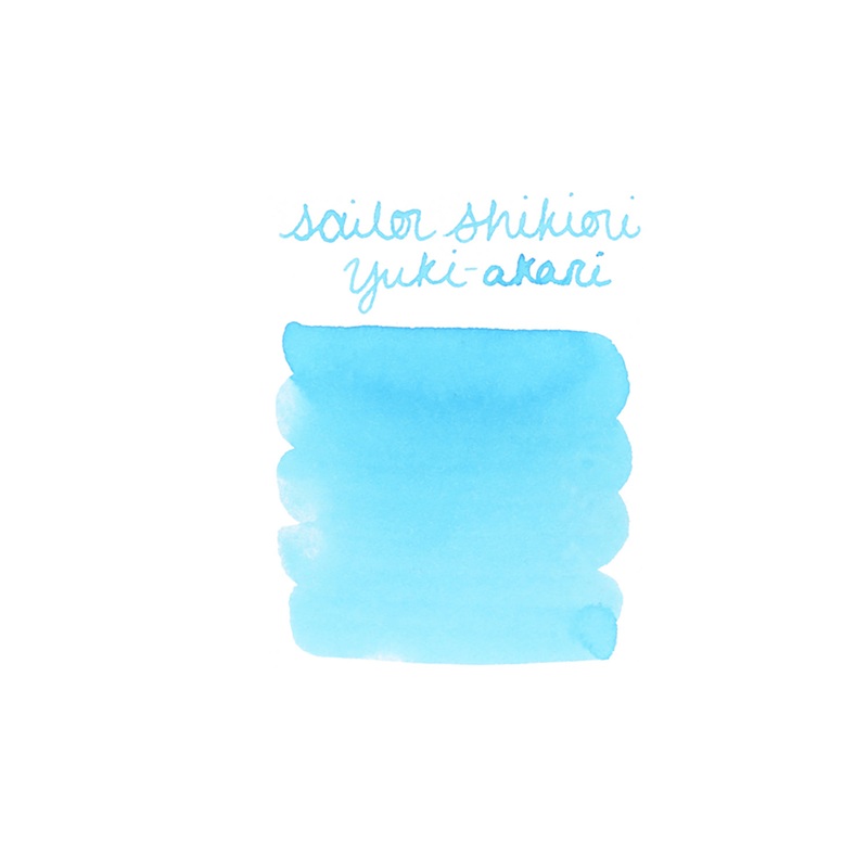 Sailor Shikiori Yuki-akari – Ink Sample