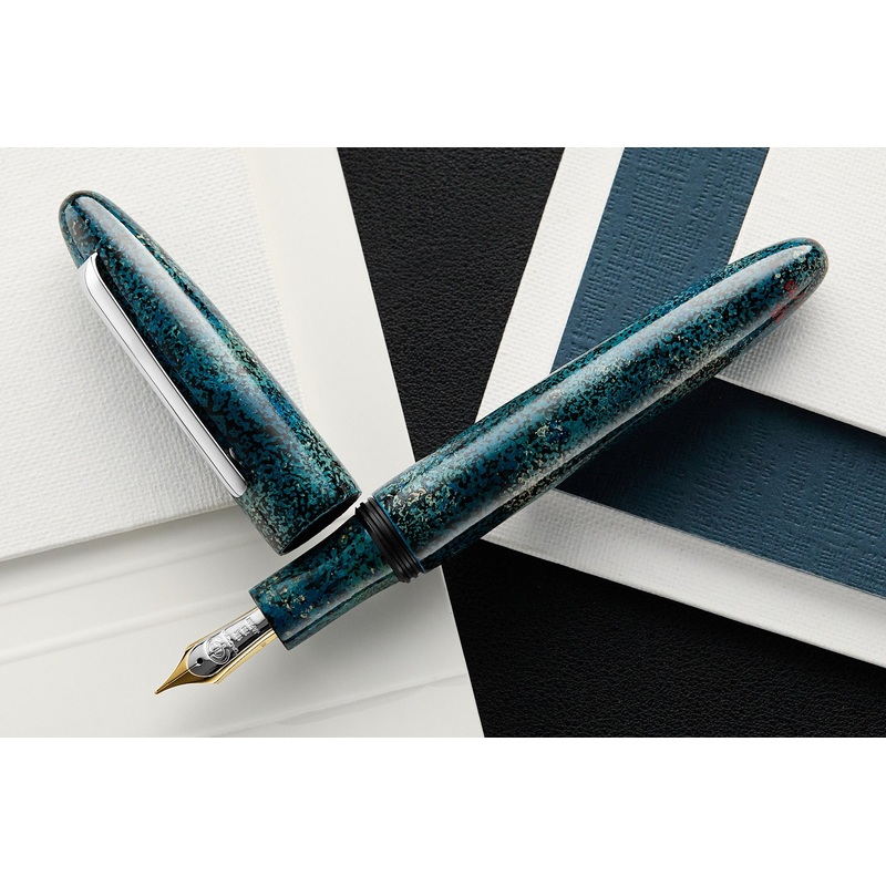 TACCIA Miyabi Fountain Pen – Wajima Azure Wave Medium