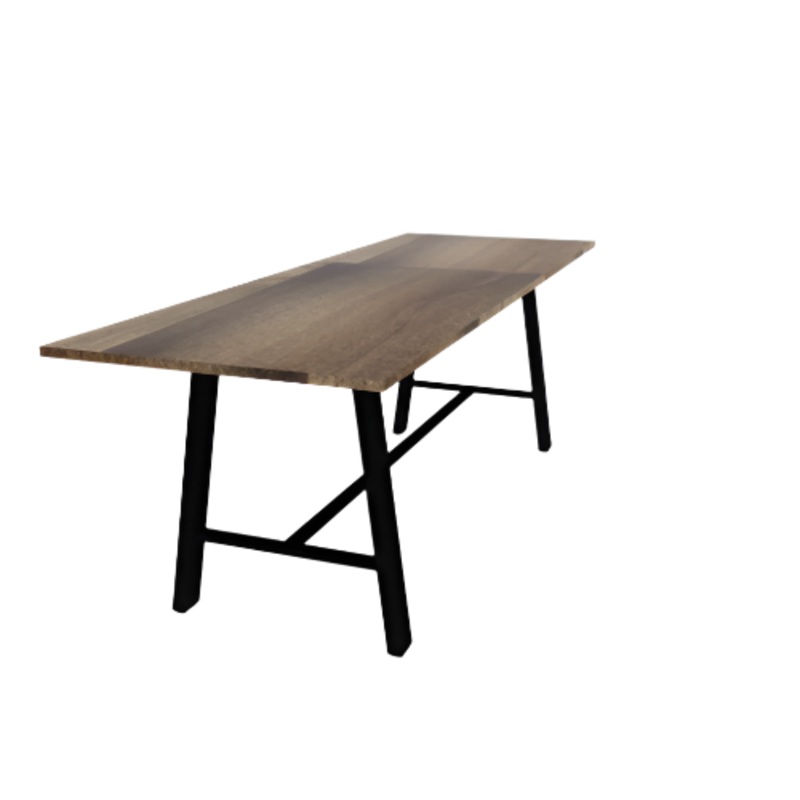 120″W x 42″D x 41″H Midtown Heavy Duty Wood Top Collaborative Table