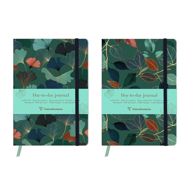 Clairefontaine Gaia Blue A5 Day to Day Journal – Dot