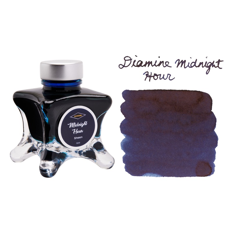 Diamine Midnight Hour – 50ml Bottled Ink