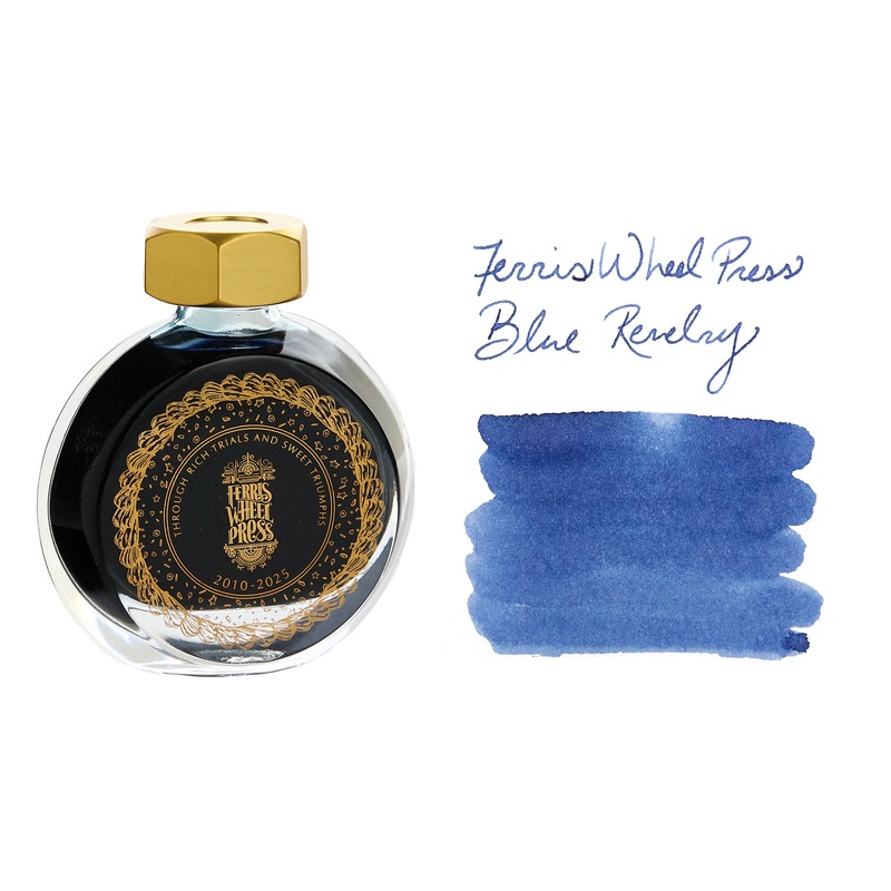 Ferris Wheel Press Blue Revelry – 38ml Bottled Ink (Limited Edition)