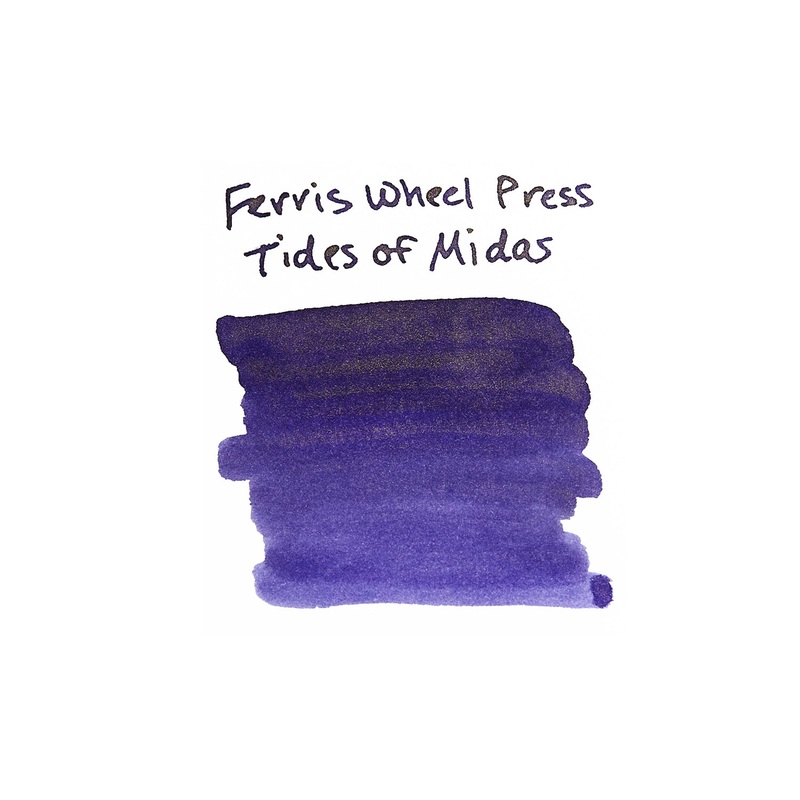 Ferris Wheel Press Tides of Midas – Ink Sample