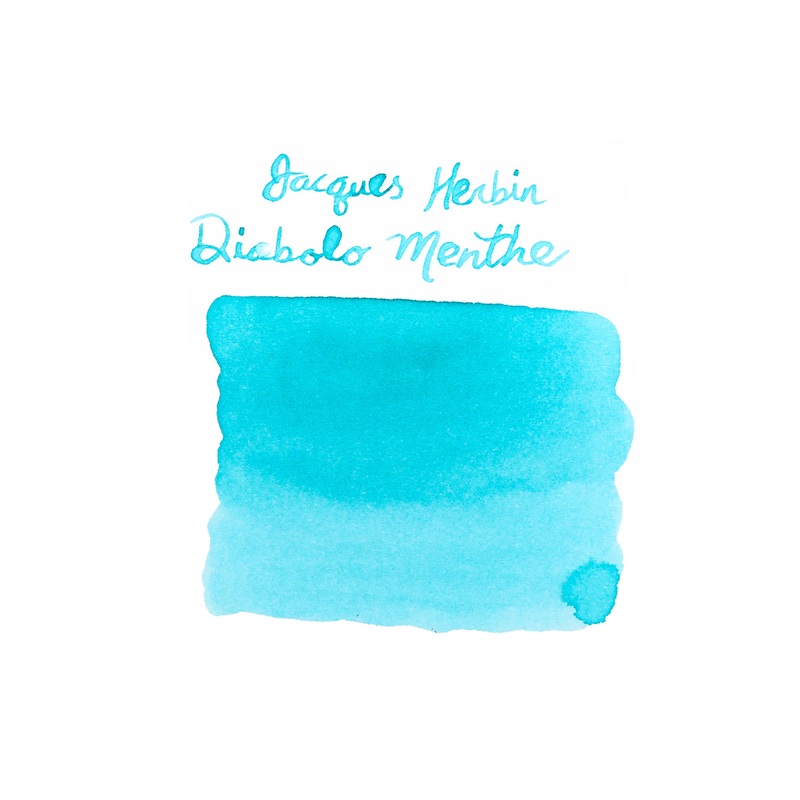 Jacques Herbin Diabolo Menthe – Ink Sample
