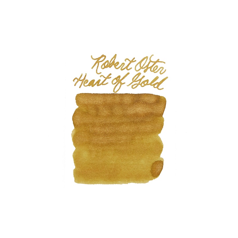 Robert Oster Heart of Gold – Ink Sample