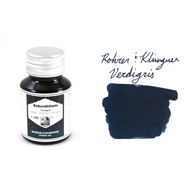 Rohrer & Klingner Verdigris – 50ml Bottled Ink