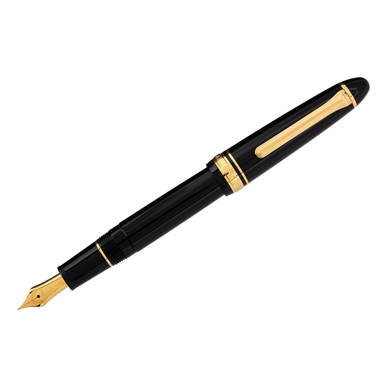 Sailor 1911S Fountain Pen – Black/Gold Extra-Fine