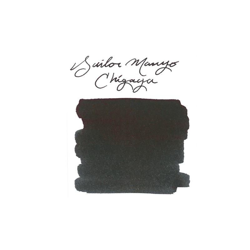 Sailor Manyo Chigaya – Ink Sample