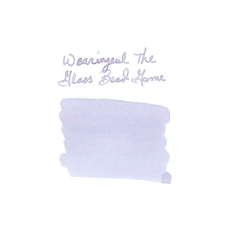 Wearingeul The Glass Bead Game – Ink Sample