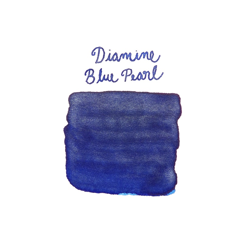 Diamine Blue Pearl – Ink Sample