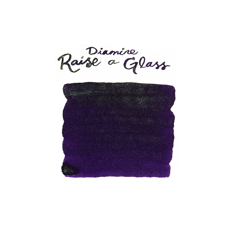 Diamine Raise A Glass – Ink Sample