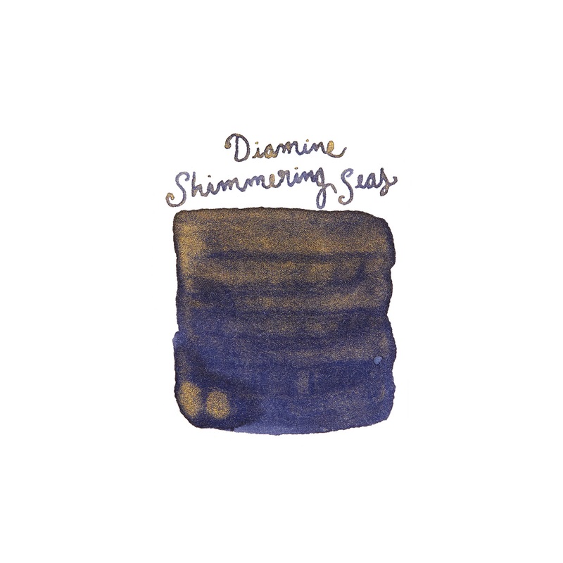 Diamine Shimmering Seas – Ink Sample