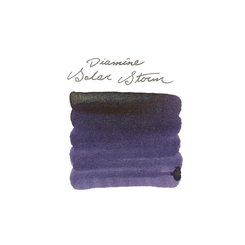 Diamine Solar Storm – Ink Sample