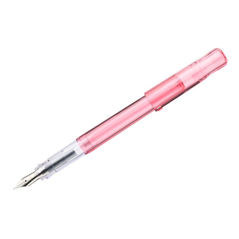 Pilot Kakuno Fountain Pen – Translucent Coral Fine