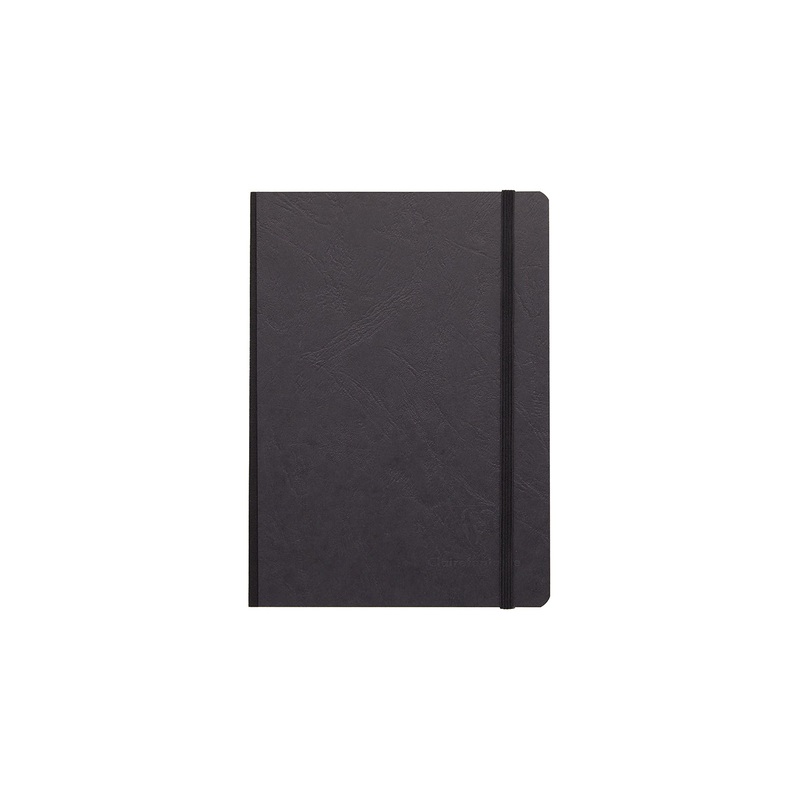 Clairefontaine Basic Clothbound A5 Notebook – Black, Lined