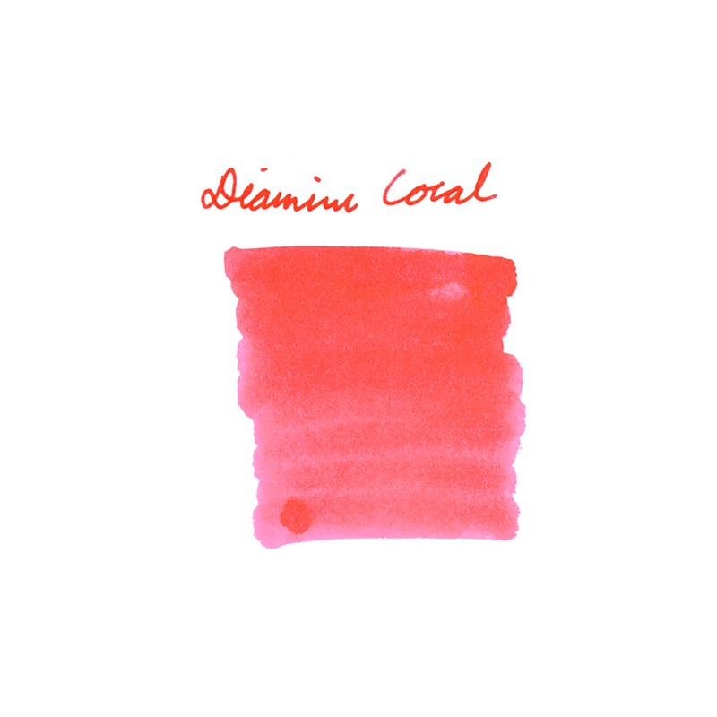 Diamine Coral – Ink Sample