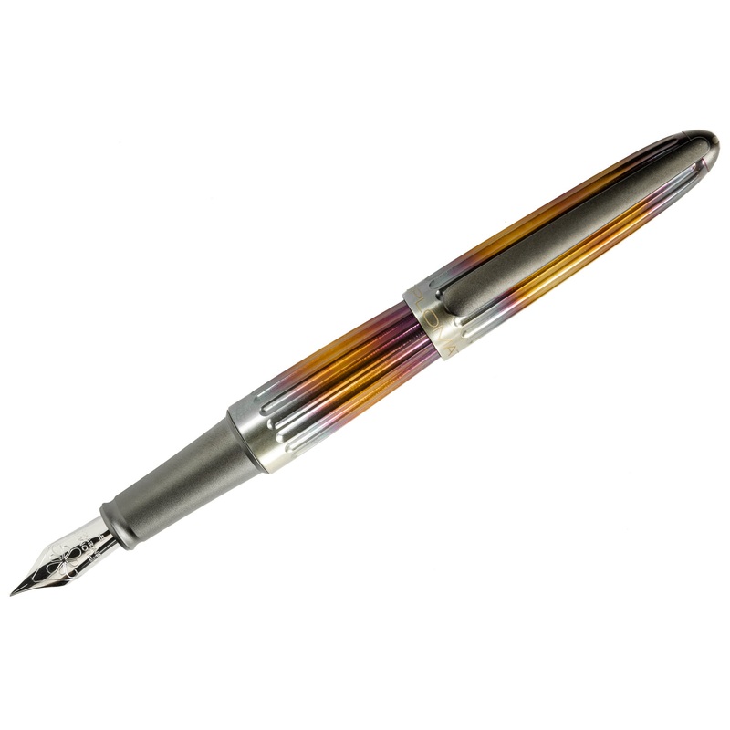 Diplomat Aero Fountain Pen – Flame Medium