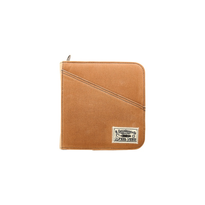 Esterbrook 20 Pen Zipper Canvas Pen Case – Tan
