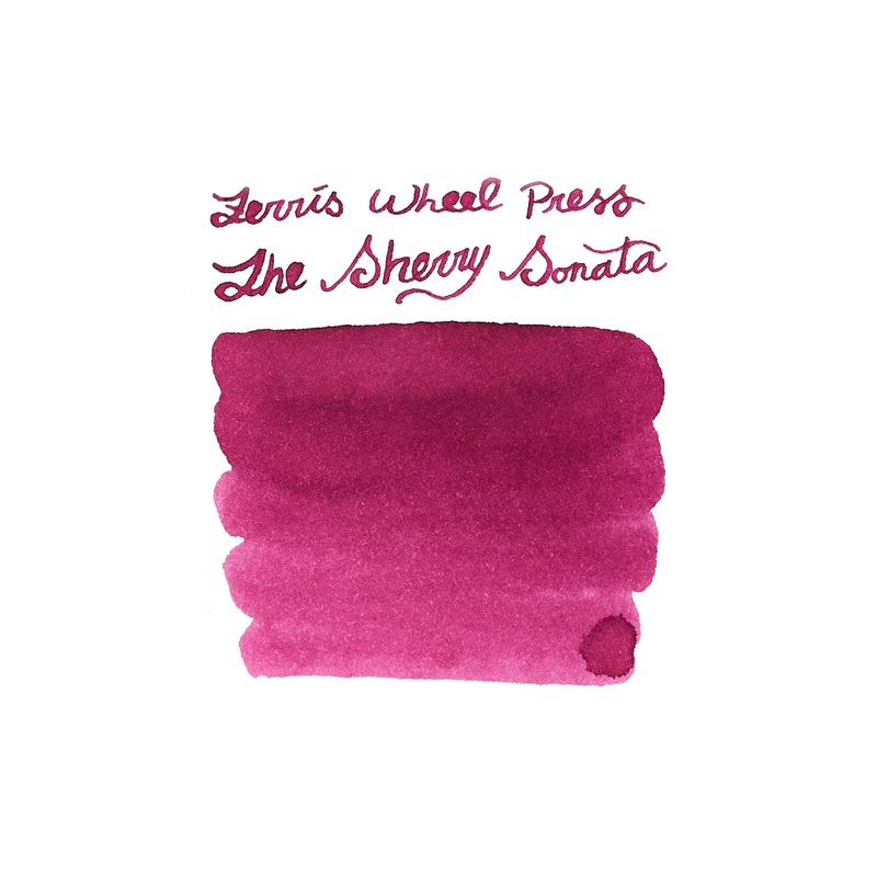 Ferris Wheel Press The Sherry Sonata – Ink Sample