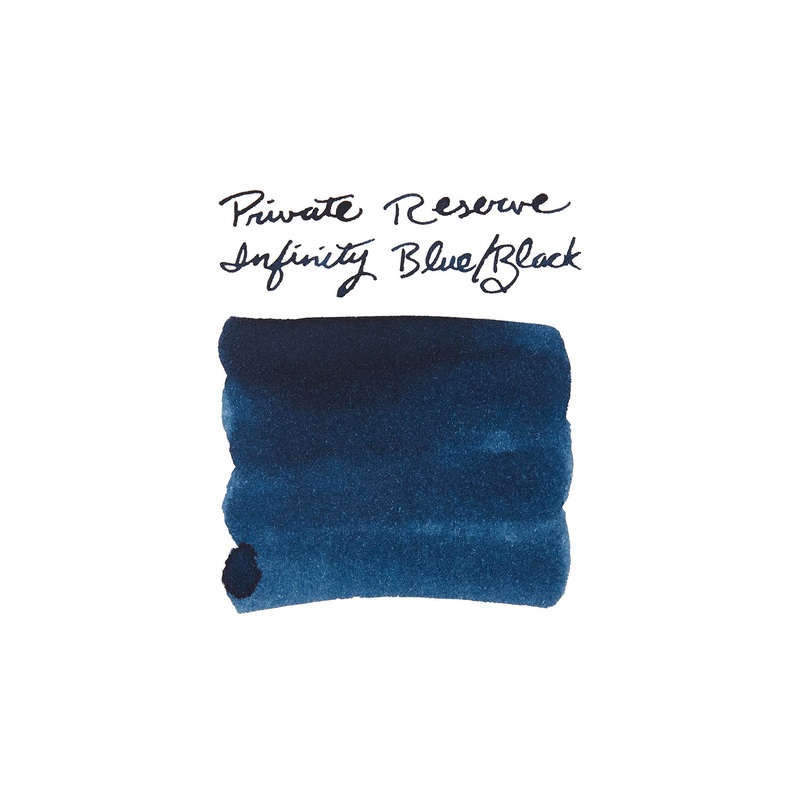 Private Reserve Infinity Blue/Black – Ink Sample