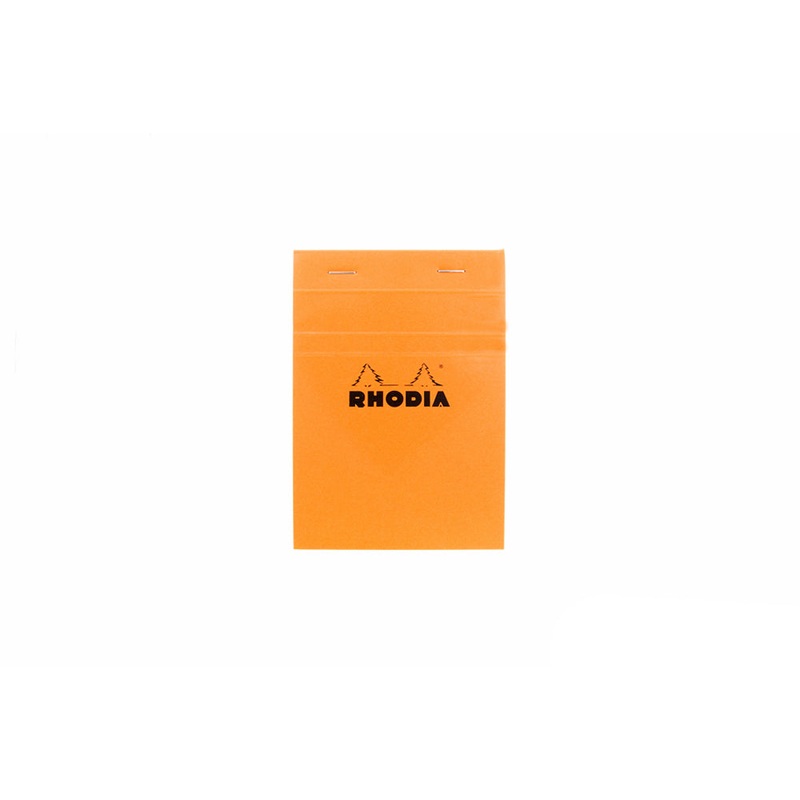 Rhodia No. 13 A6 Notepad – Orange, Graph