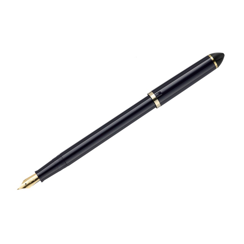 Sailor Compass Fude De Mannen Fountain Pen – Dark Blue, 40