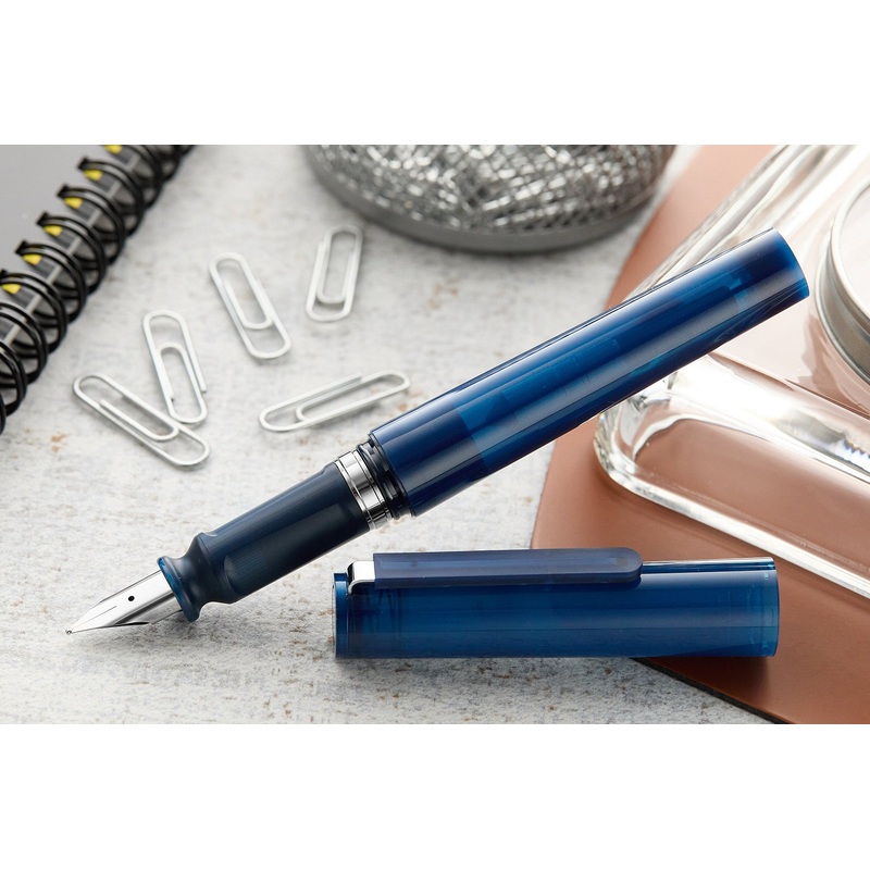 Sailor TUZU Adjust Fountain Pen – Translucent Navy (Special Edition) Fine