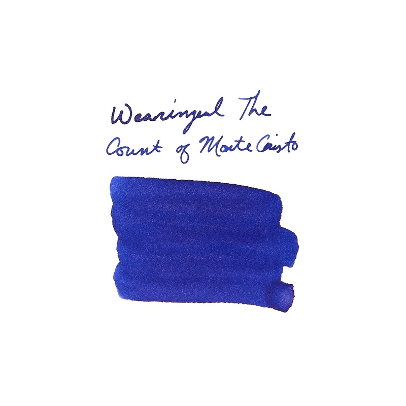 Wearingeul The Count of Monte Cristo – Ink Sample