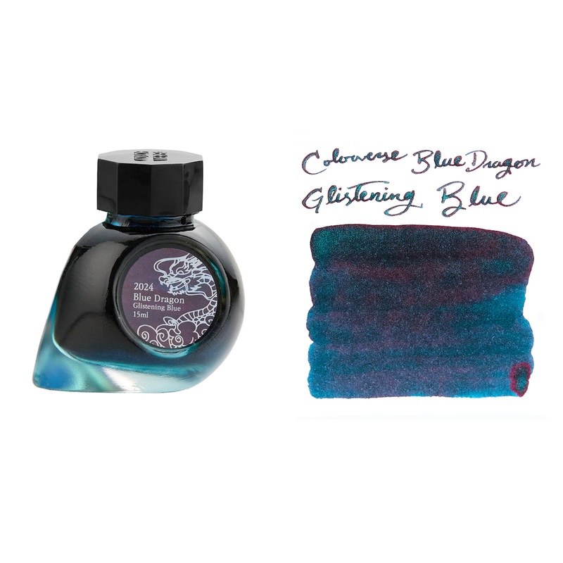 Colorverse Blue Dragon Glistening Blue (Special Edition) – 15ml Bottled Ink