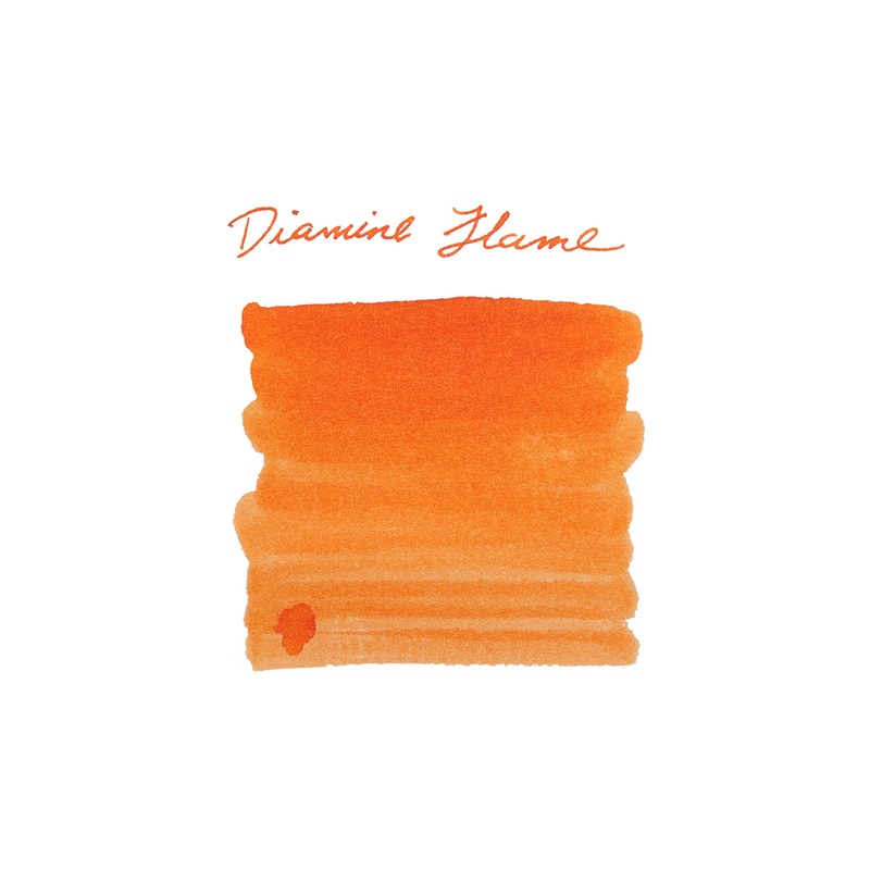 Diamine Flame – Ink Sample