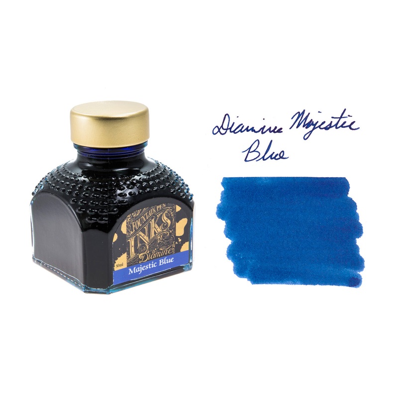 Diamine Majestic Blue – 80ml Bottled Ink
