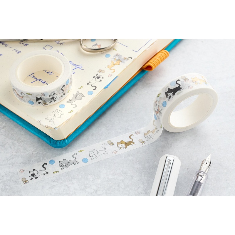 Goulet Washi Tape – Cute Cats