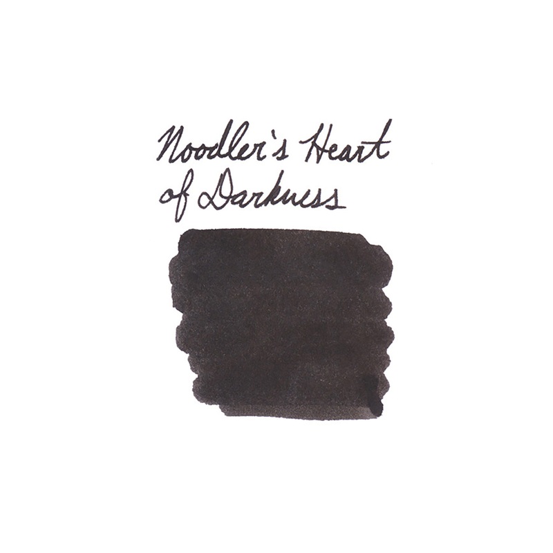 Noodler’s Heart of Darkness – Ink Sample