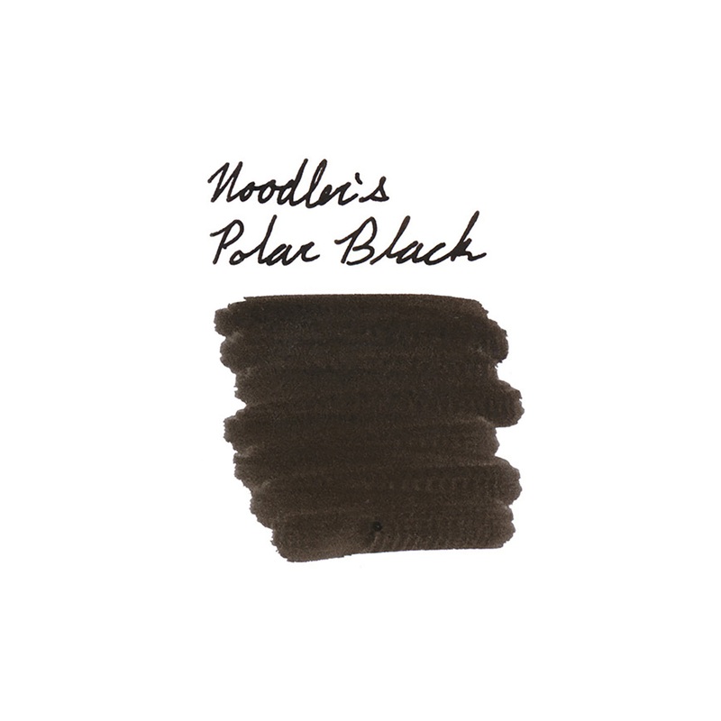 Noodler’s Polar Black – Ink Sample