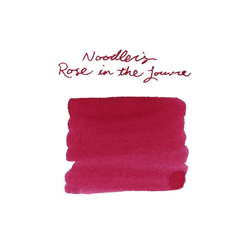 Noodler’s Rose in the Louvre – Ink Sample