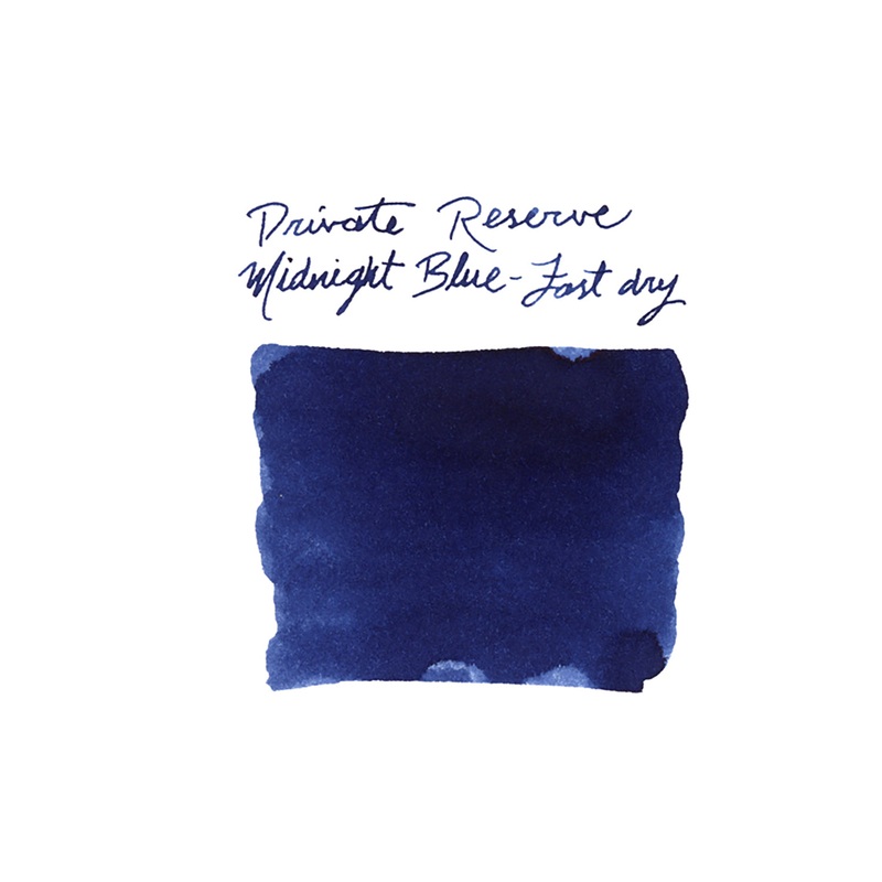 Private Reserve Midnight Blue Fast Dry – Ink Sample