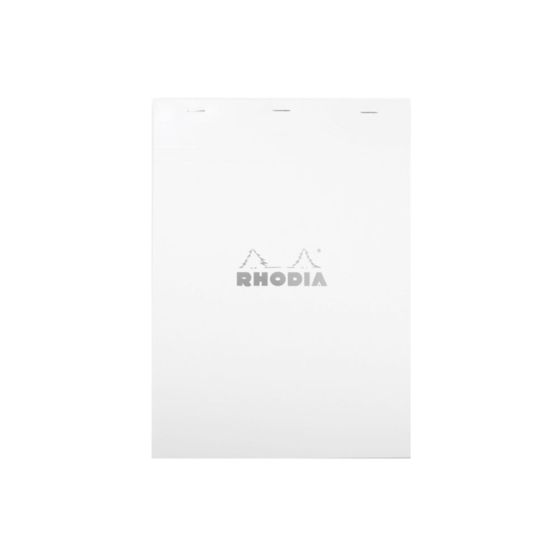 Rhodia No. 18 A4 Notepad – Ice White, Graph