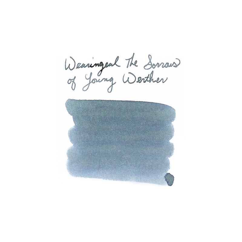 Wearingeul The Sorrows of Young Werther – Ink Sample