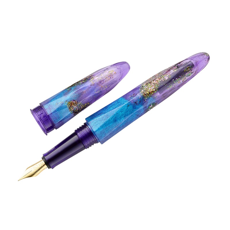 BENU Briolette Fountain Pen – Amethyst Tide Extra-Fine