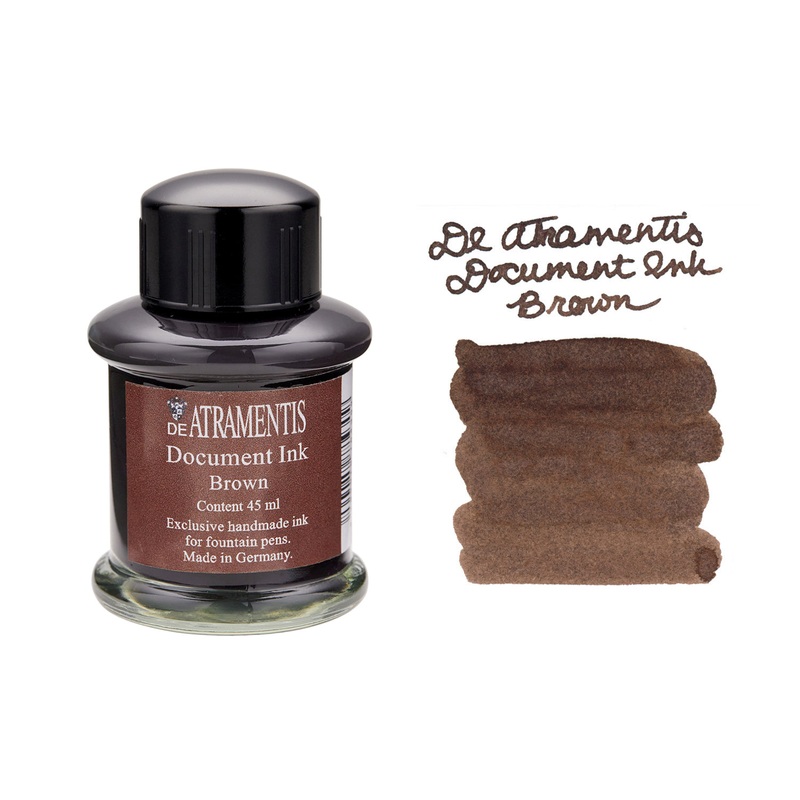 De Atramentis Document Ink Brown – 45ml Bottled Ink