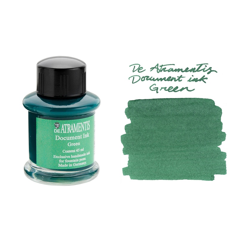 De Atramentis Document Ink Green – 45ml Bottled Ink