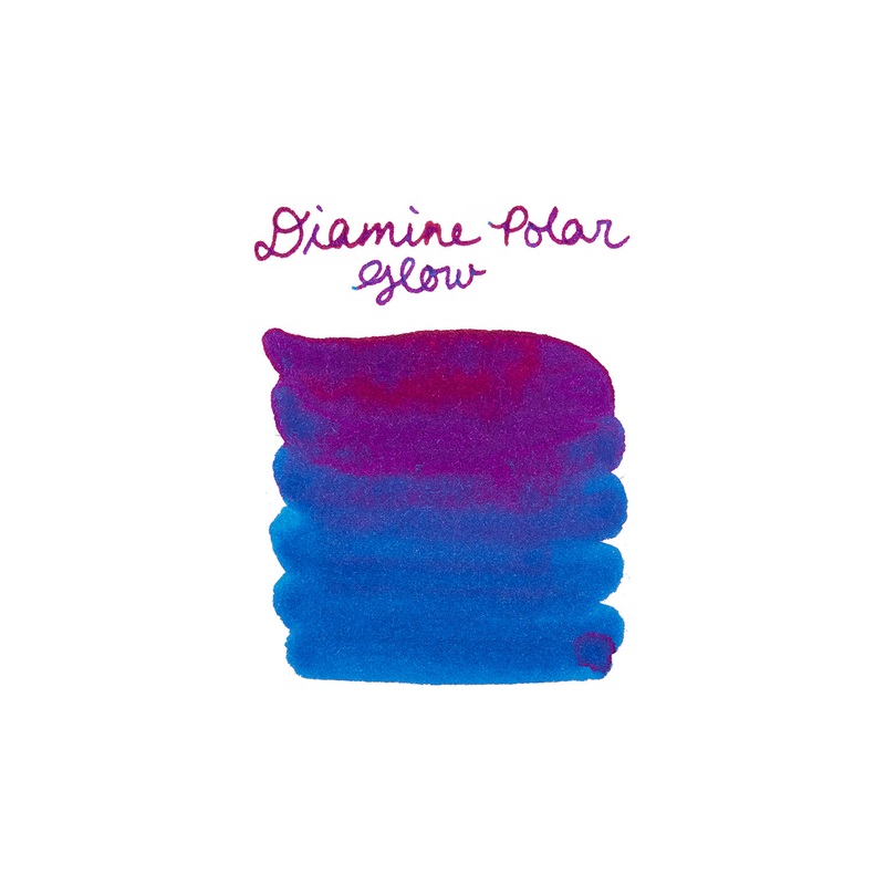 Diamine Polar Glow – Ink Sample