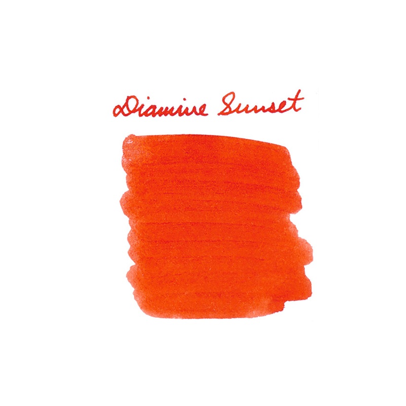 Diamine Sunset – Ink Sample